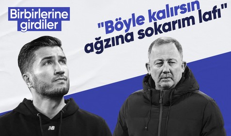 Sergen Yalçın'dan Nuri Şahin'e sert sözler: Bende apoletler var, sende ne var?