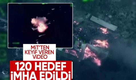 Irak ve Suriye'deki operasyonlar devam ediyor: 120 terör hedefi imha edildi!