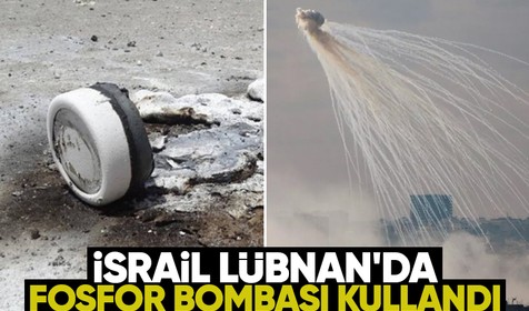 İsrail ordusu, Lübnan'ın güneyindeki köyleri fosfor bombasıyla hedef aldı