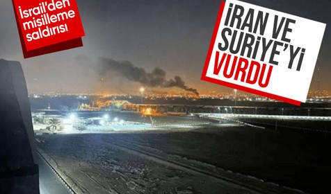 İsrail'den İran'a misilleme saldırısı