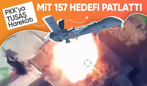 MİT’ten PKK’ya TUSAŞ Harekatı