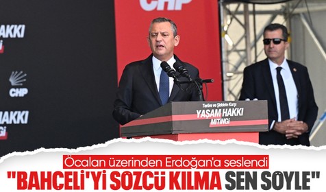 Özel, 'Teröre ve Şiddete Karşı Yaşam Hakkı' mitinginde Erdoğan'a seslendi: Mİllete bir açıklama yapmak zorundadır