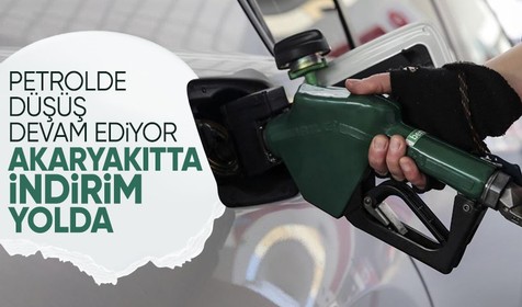 Akaryakıtta indirim gözüküyor: Petrol fiyatlarında sert düşüş devam ediyor!