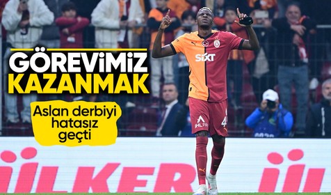Liderlik perçinlendi! Derbinin kazananı Galatasaray