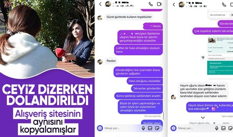 Dolandırıcılıkta 'çeyiz' gündemi: Alışveriş sitesinin aynısını kopyalamışlar!
