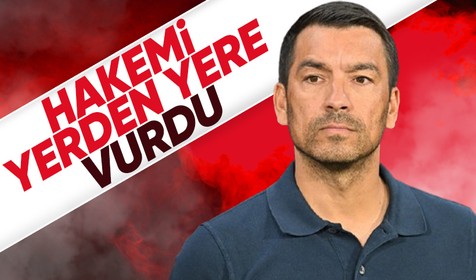 Giovanni van Bronckhorst hakeme sert çıktı: Performansı için açıklama bekliyorum