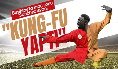 Beşiktaş'tan 'hakemler değişmeli' tepkisi: "Sanchez Kung-Fu yapıyor!"