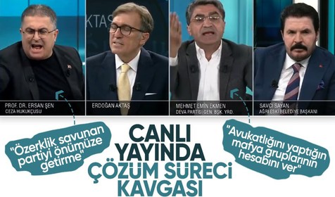 Ersan Şen ve Mehmet Emin Ekmen arasında gergin anlar: Avukatlığını yaptığın mafya gruplarının hesabını ver