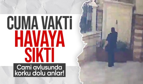 İsmailağa Camisi avlusunda silah sesleri: Bir kişi havaya ateş açtı