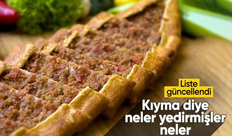 Pide harcından kalp, baharatlardan boya çıktı