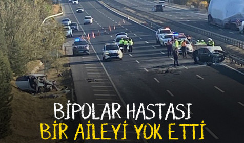 Otomobiliyle ters istikamette ilerleyen sürücü kazaya sebep oldu: 3 ölü, 2 yaralı