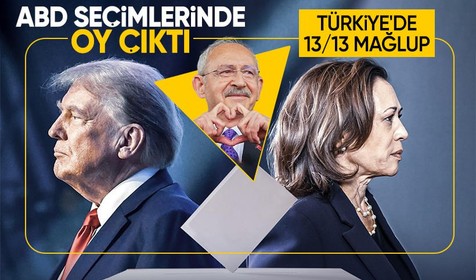 ABD seçiminde Kemal Kılıçdaroğlu'na oy çıktı