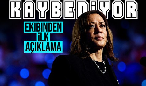 ABD seçimlerinde Trump önde! Kamala Harris'in ekibinden ilk açıklama
