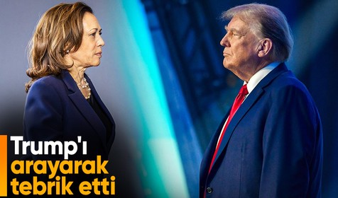 Demokratların adayı Kamala Harris seçim sonuçlarını kabul etti