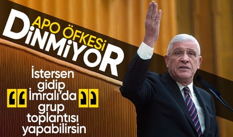 Dervişoğlu'ndan Bahçeli'ye Apo tepkisi: İstersen gidip İmralı’da grup toplantısı yapabilirsin
