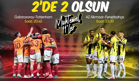 Temsilcilerimiz Avrupa sahnesinde: Fenerbahçe ve Galatasaray 3 puan için sahada