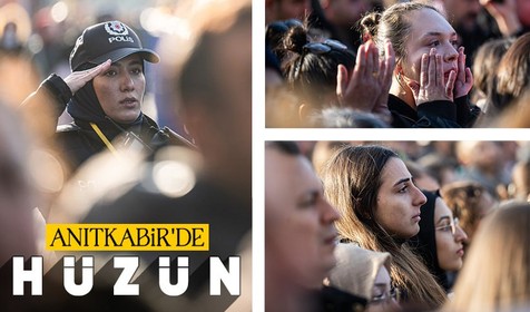 Anıtkabir'de 10 Kasım Atatürk'ü Anma Günü'nde ziyaretçi yoğunluğu♾️