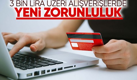 1 Ocak'tan itibaren başlıyor! 3 bin liranın üzerindeki alışverişlerde e-arşiv zorunluluğu