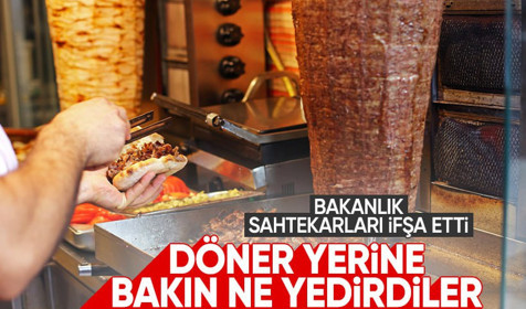 Bakanlık bu defa da döner sahtekarlarını açıkladı! Et diye kullandıkları pes dedirtti