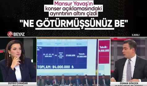 Osman Gökçek, Mansur Yavaş'ın konser açıklamasındaki ayrıntının altını çizdi: Ne götürmüşsünüz be