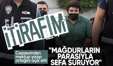 Tosuncuk lakabıyla bilinen Mehmet Aydın cezaevinden mektup yazdı