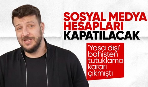 Bahis soruşturmasında flaş gelişme! Batuhan Karadeniz'in sosyal medya hesapları kapatılacak!