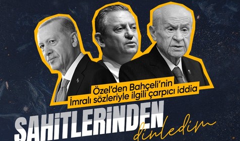 Özgür Özel'den Bahçeli'nin sözleriyle ilgili çarpıcı iddia: Şahitlerinden dinledim