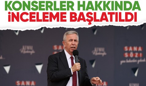 Savcılık Ankara Büyükşehir Belediyesi konserlerine inceleme başlattı