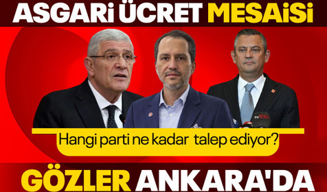 Görüşmeler Aralık ayında başlayacak! Hangi parti ne kadar asgari ücret talep ediyor?