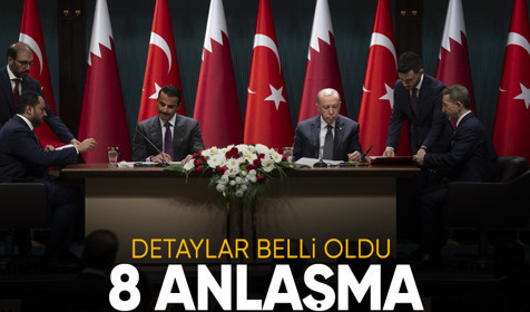 Türkiye ile Katar arasında 8 yeni anlaşma! Beştepe'deki zirvenin detayları belli oldu