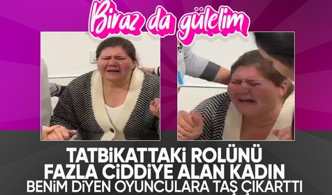Antalya'da hastanede yangın tatbikatı! Kendini rolüne fazla kaptıran kadın güçlükle sakinleştirildi