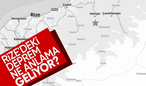 Fay geçmeyen Rize'deki deprem ne anlama geliyor? İki uzmandan açıklama