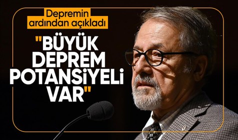 Malatya depreminden sonra Naci Görür'den açıklama: "Büyük deprem potansiyeli var!"