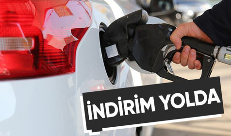 Benzine 62 kuruş indirim