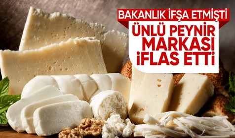 Tağşiş listesinde olan peynir markasından konkordato kararı