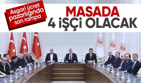 Asgari ücret pazarlığında geri sayım başladı! Masada 4 işçi olacak