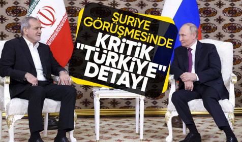 Putin ve Pezeşkiyan'ın "Suriye" görüşmesinde dikkat çeken "Türkiye" detayı