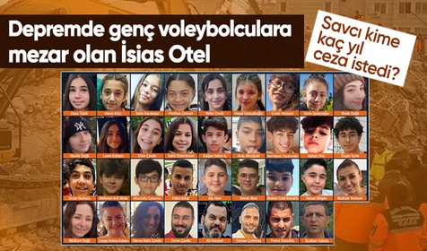 6 Şubat depremlerinde yıkılan İsias Otel davasında sanıklar için istenen ceza belli oldu