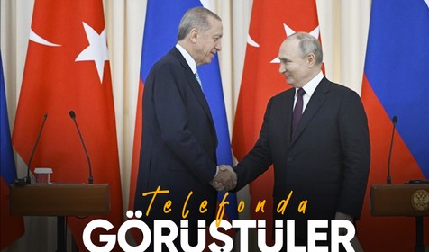 Cumhurbaşkanı Erdoğan, Rusya Devlet Başkanı Putin ile görüştü