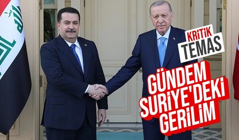 Cumhurbaşkanı Erdoğan'dan kritik temas! Irak Başbakanı ile görüştü: Gündem Suriye'deki gerilim