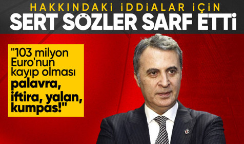 Fikret Orman'dan "103 milyon euro" açıklaması: "Palavra, iftira, yalan, kumpas!!"