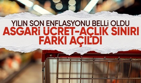 Kasım ayı enflasyon rakamları belli oldu: 17 ayın en düşük seviyesi!