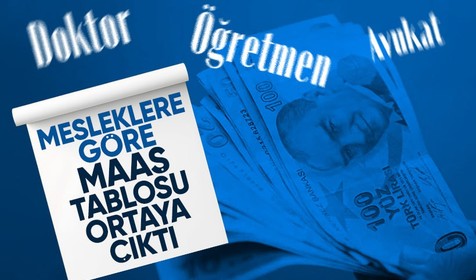5 aylık enflasyona göre hesaplandı! İşte mesleklere göre memur maaş tablosu