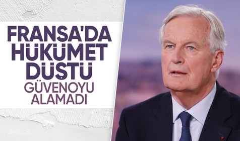 Fransa'da hükümet güvenoyu alamayarak düştü
