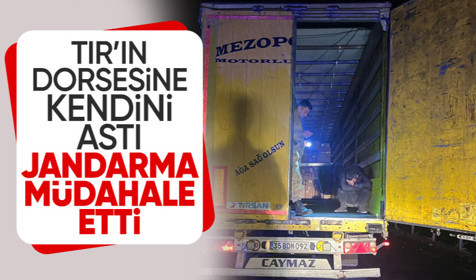 Gaziantep'te facianın eşiğinden dönüldü! TIR’da intihara kalkıştı: Jandarma müdahale etti