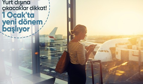 Yurt dışına çıkacaklar dikkat! Basılı yurt dışı harç pulu dönemi 1 Ocak itibariyle sona eriyor