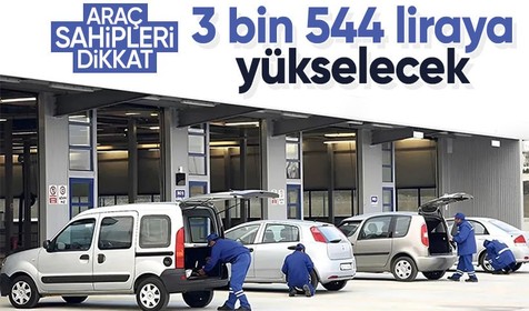 3 bin 544 liraya yükselecek! Araç muayene ücretleri 2025 zamlı tarifesi belirlendi