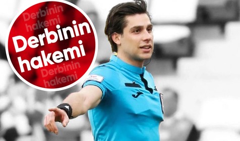Beşiktaş-Fenerbahçe derbisini Mehmet Türkmen yönetecek