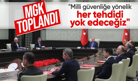 MGK'dan Suriye mesajı: Teröre geçit verilmeyecek