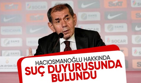 Dursun Özbek'ten TFF Başkanı İbrahim Hacıosmanoğlu hakkında suç duyurusu!